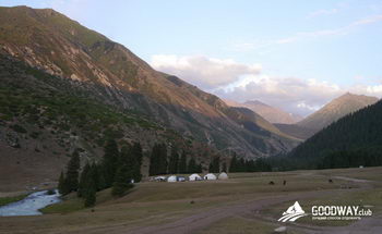 поход по горам Тянь-Шань