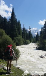 поход по горам Тянь-Шань