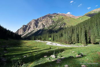 поход по горам Тянь-Шань