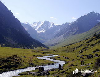 поход по горам Тянь-Шань